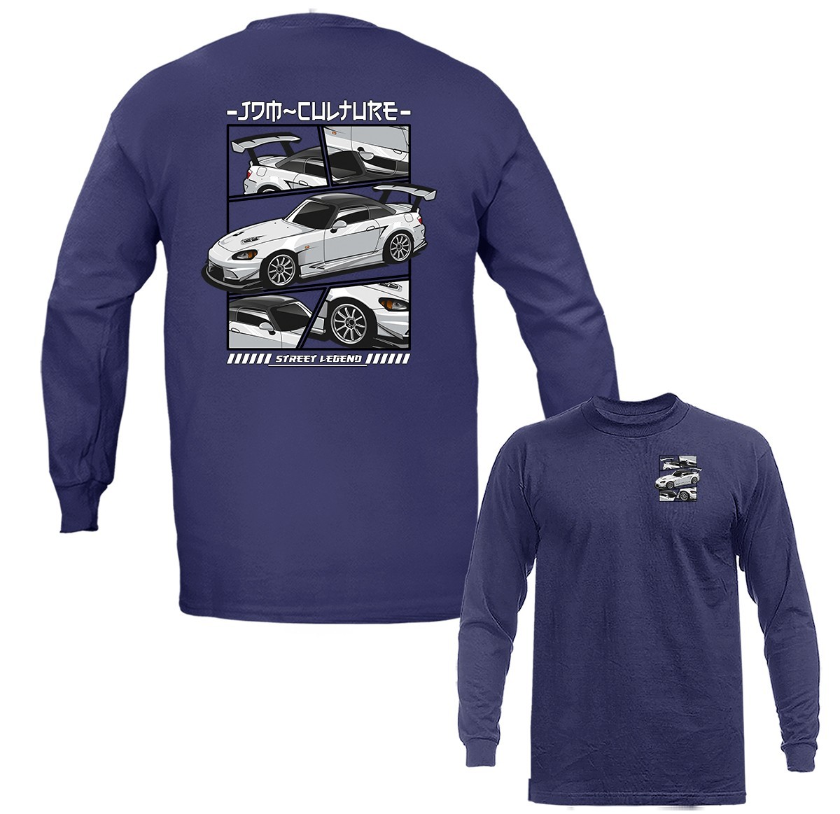 JDM Culture Street Legend Imported Tuned Custom Sports Car Long Sleeve T-Shirt gallery