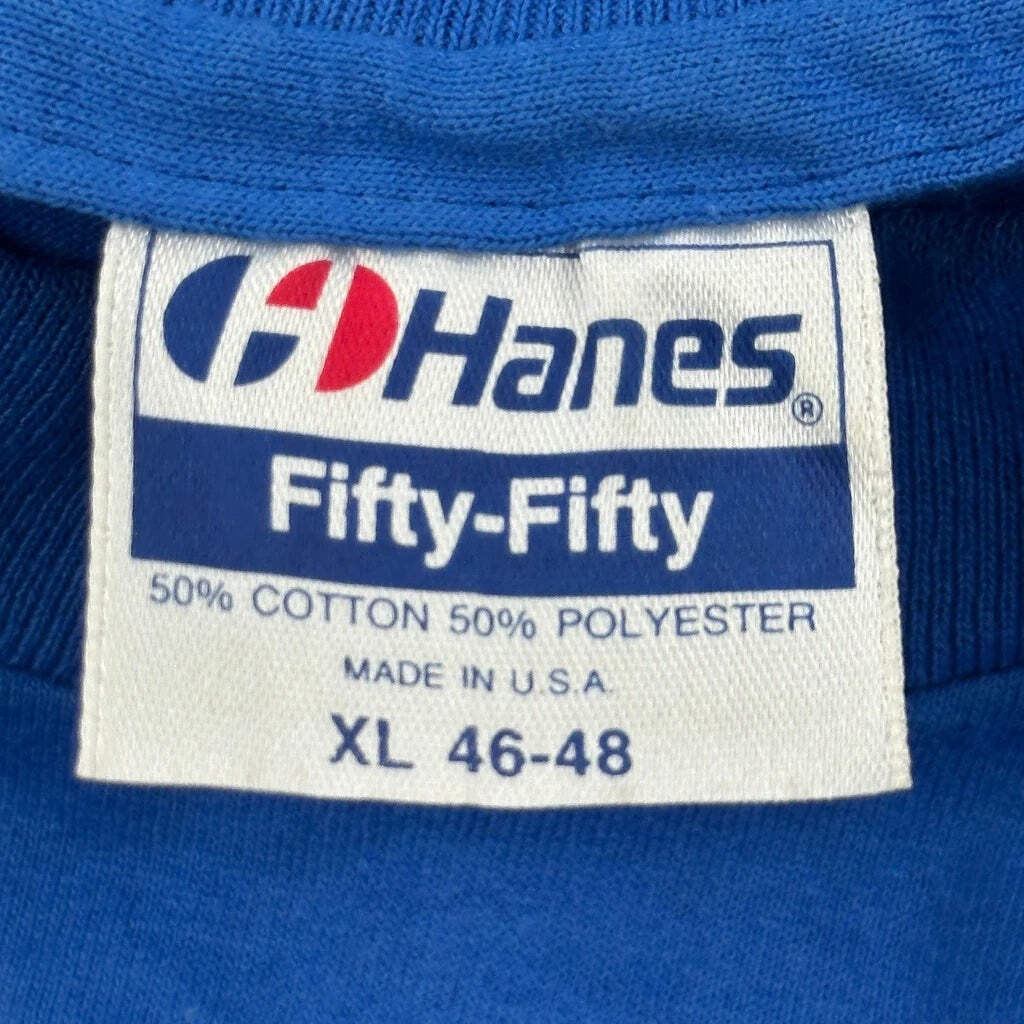 Research Submersibles Hanes Single Stitch T-Shirt - XL Blue Cotton Blend gallery