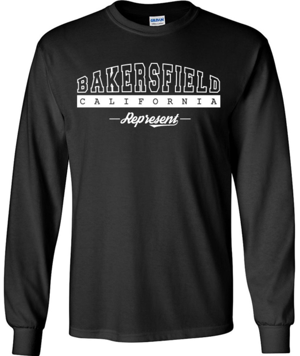 Bakersfield California State T-Shirt Long Sleeve Graphic Tees Unisex Apparel gallery