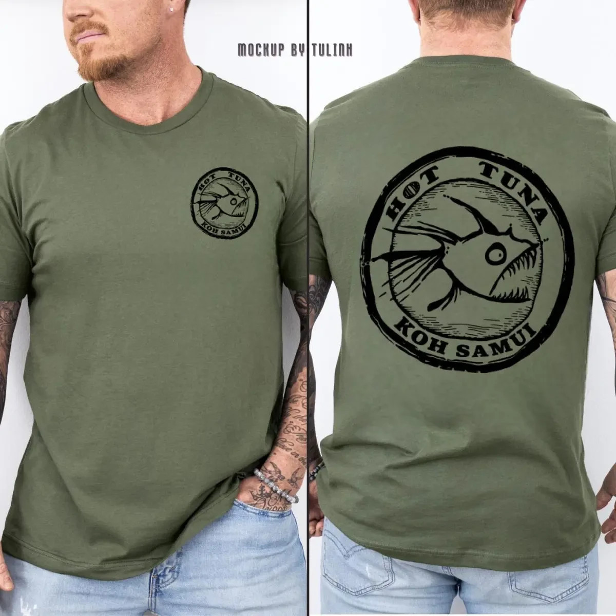 Hot Tuna Koh Samui Vintage T-Shirt - Classic Retro Surf Graphic Tee gallery