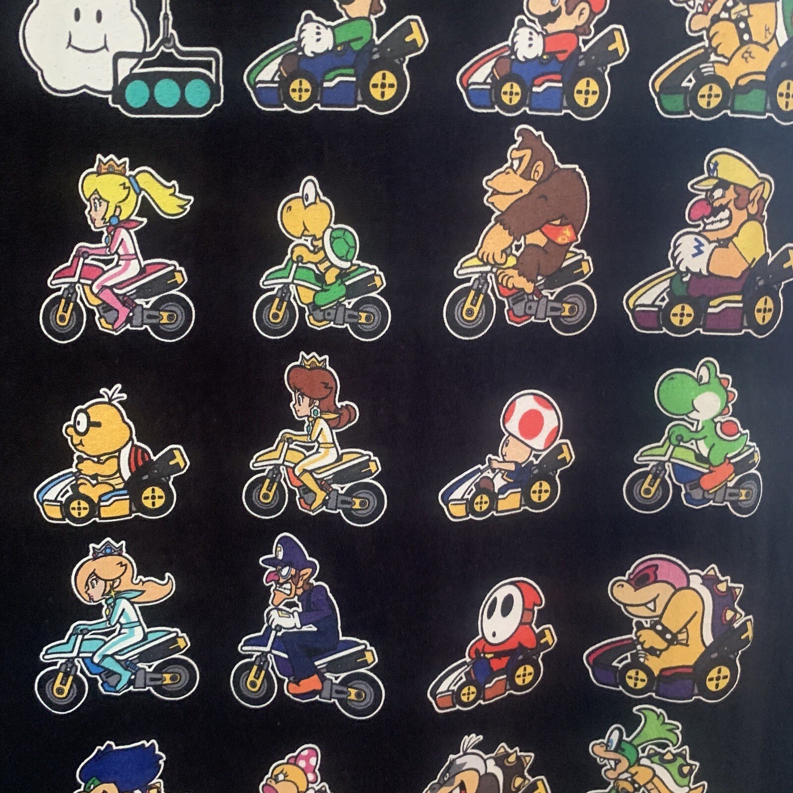 Mario Kart T Shirt Men’s Size Large Delta Official Nintendo Licensed Product gallery