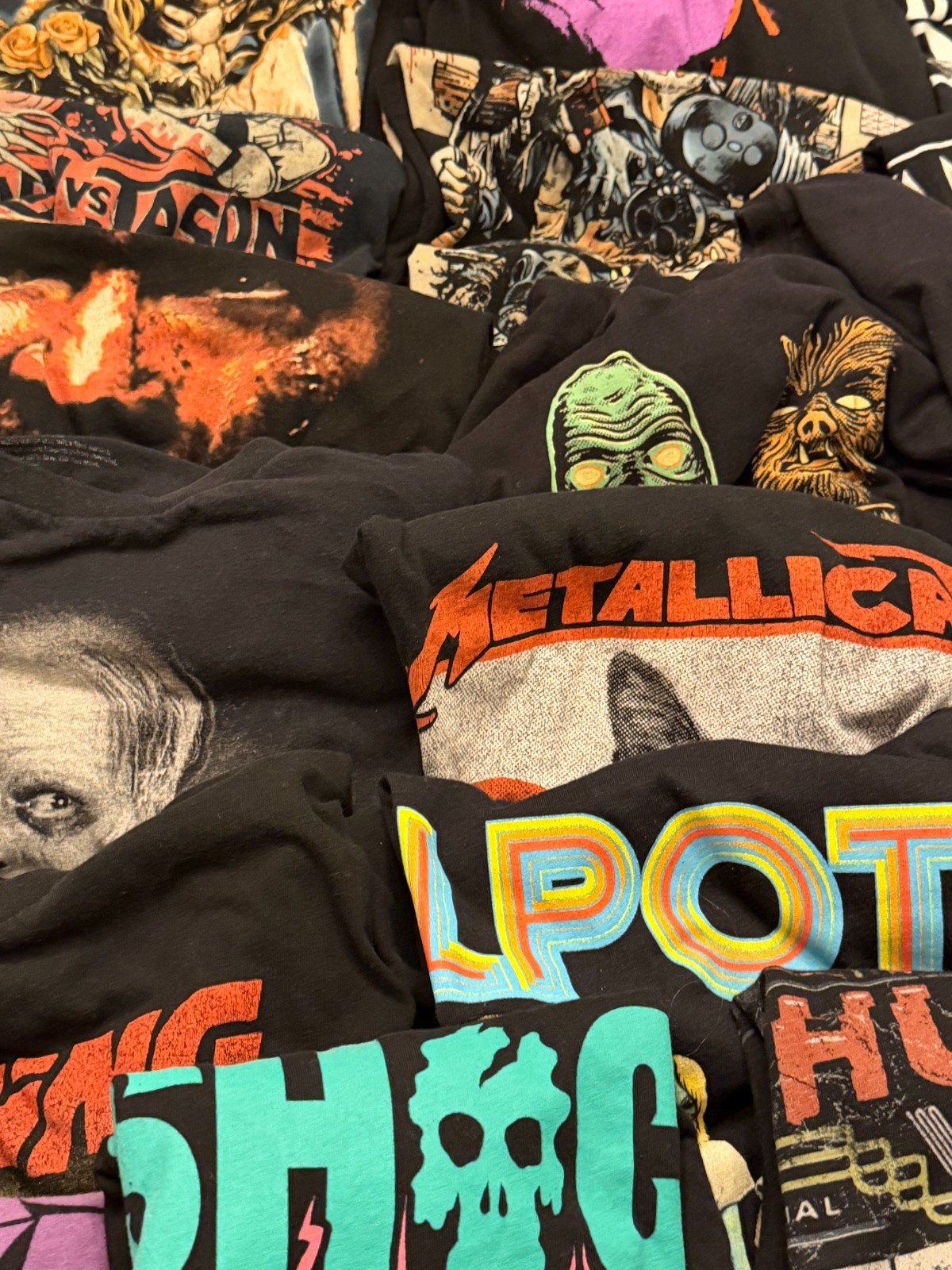HUGE Horror T Shirt / Hoodie & More Lot Fright Rags Cavity Colors Terror Threads gallery
