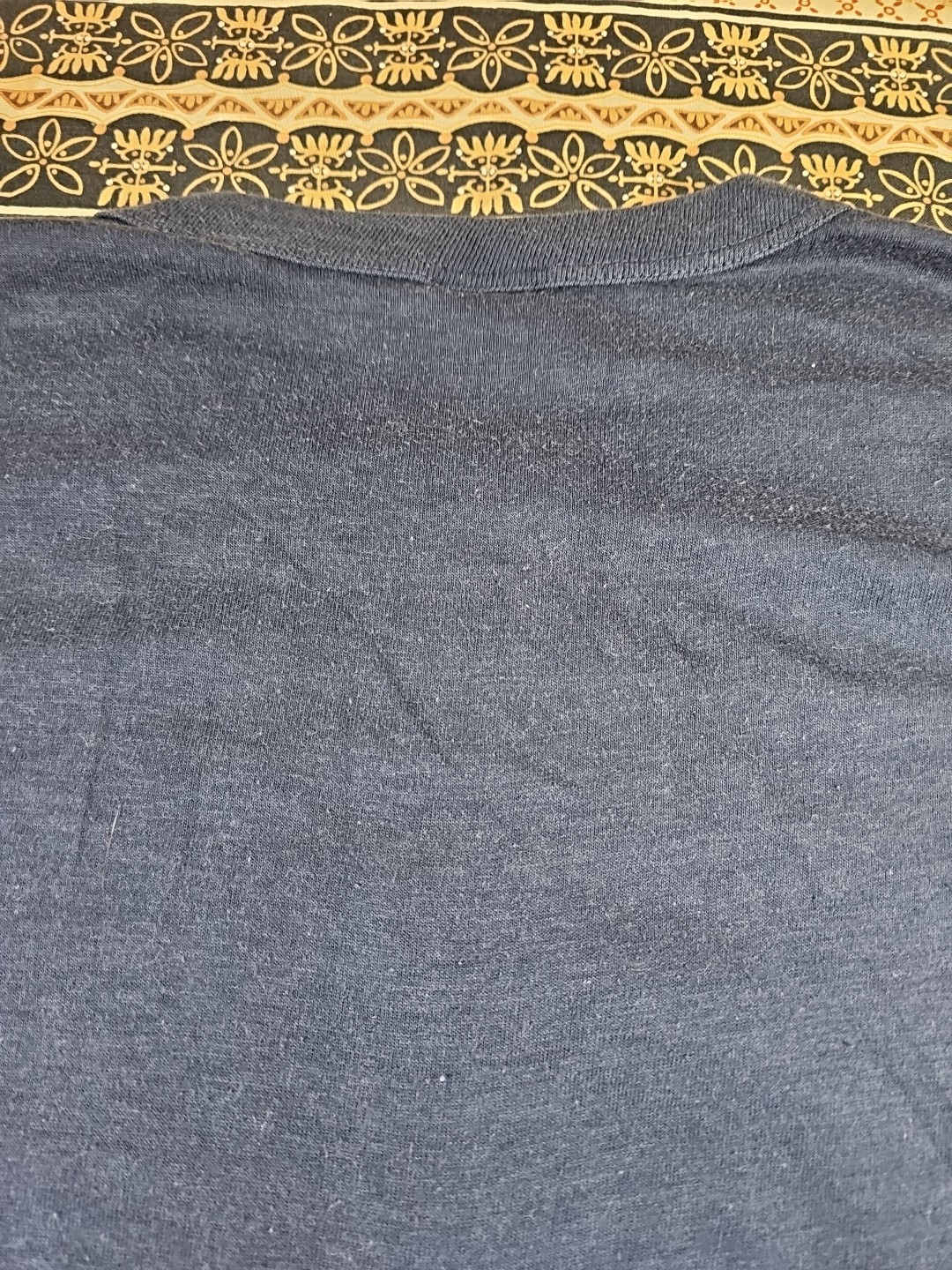 VTG ENGLAND LION BANNER CREST T Shirt Coat Of Arms 1980s 50-50 Poly-Cotton LARGE gallery