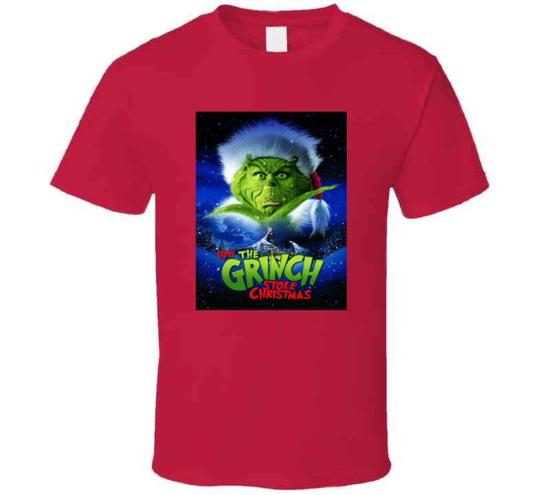 How The Grinch Stole Christmas Movie Tee Classic Holiday Film T Shirt gallery