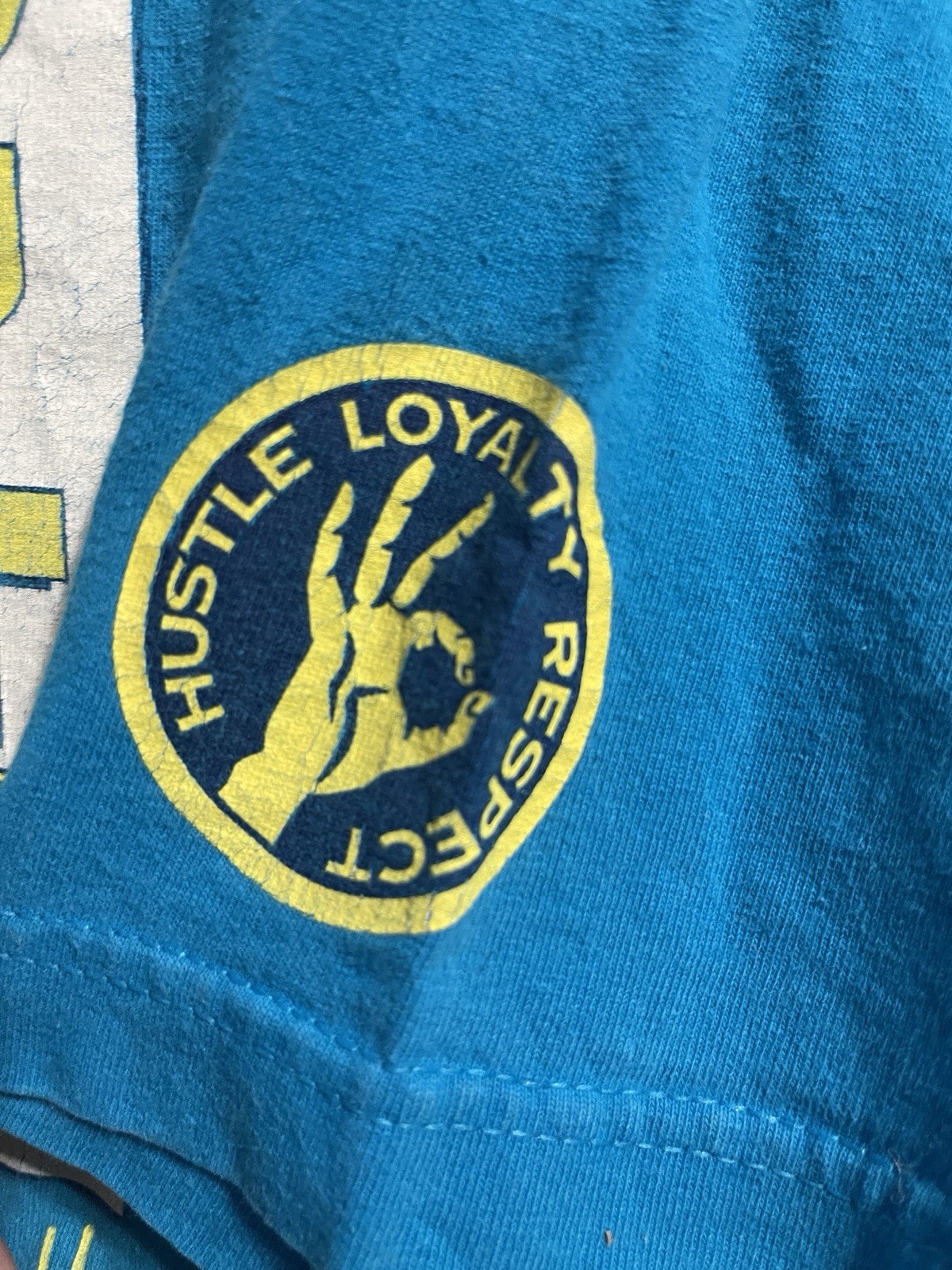 JON CENA WWE Official Hustle Loyalty Respect w/h U C ME T-shirt Size Medium gallery