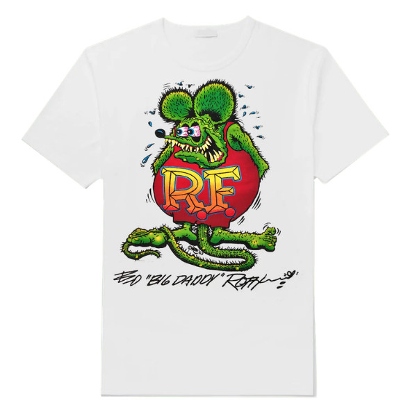 ED ROTH RAT FINK ORIGINAL WHITE TSHIRT gallery