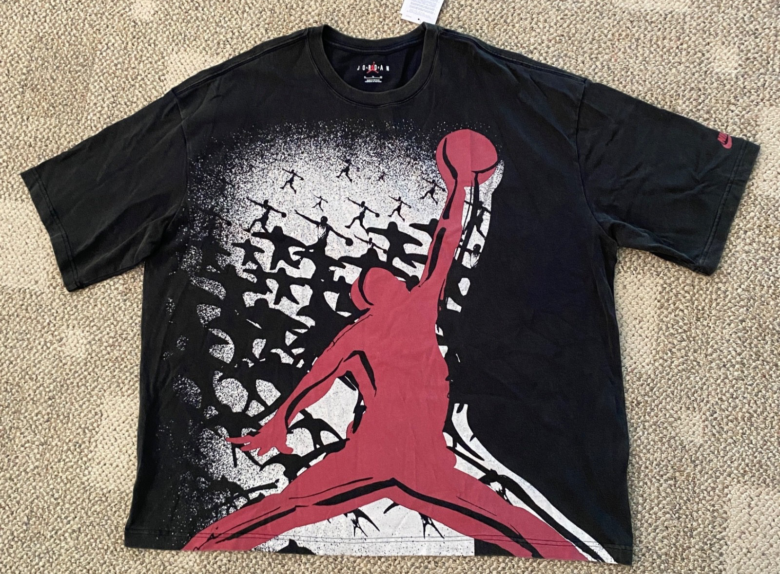 Air Jordan Oversized Reissue Shirt T-Shirt Short Sleeve HQ8982-010 Men's XL gallery
