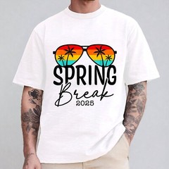 Aesthetic 2025 Spring Break Friends Family Tee Men Women T-Shirt