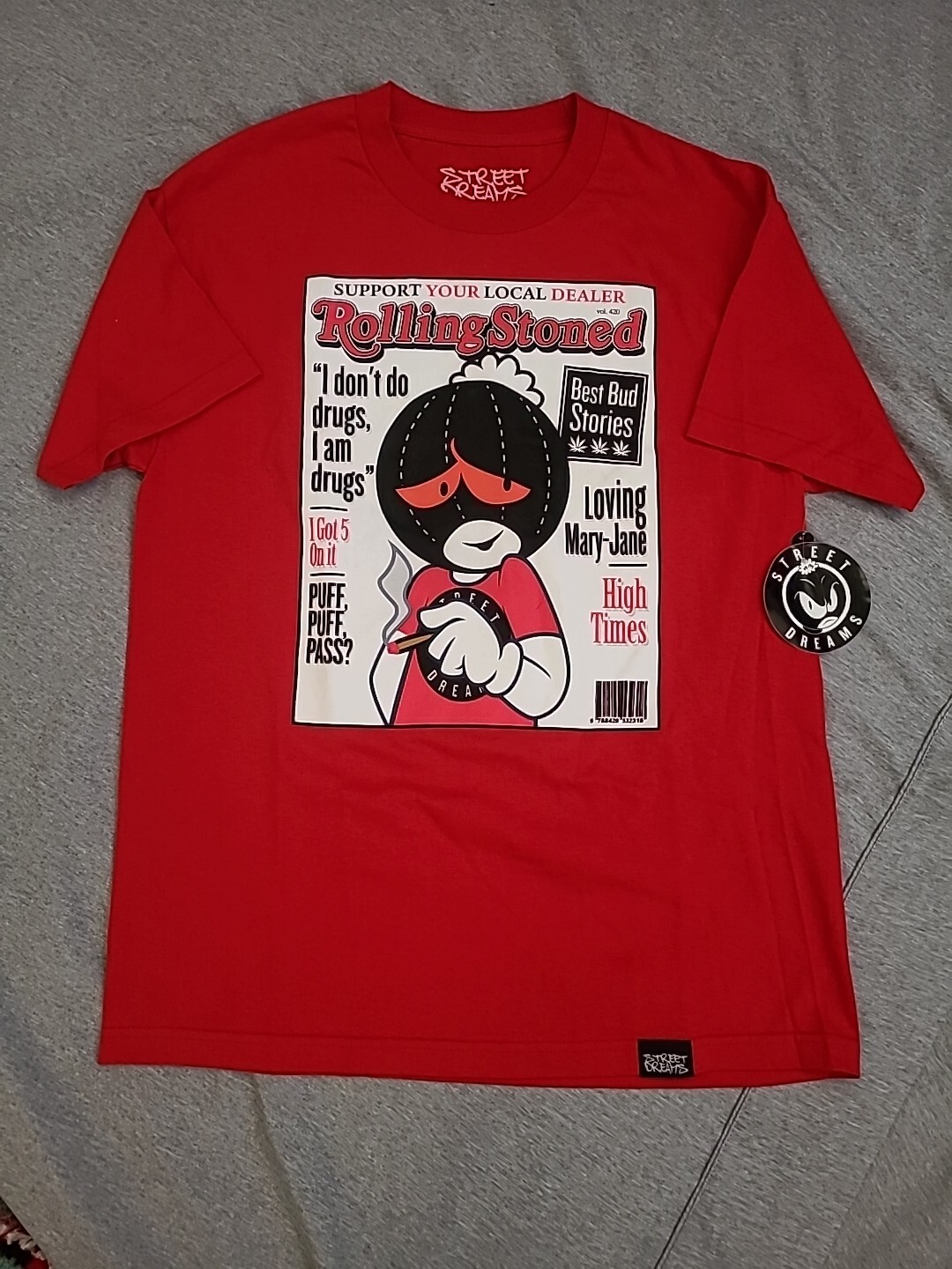 Street Dreams Original Collection Lrg NWT "Rolling Stoned" Streetwear gallery