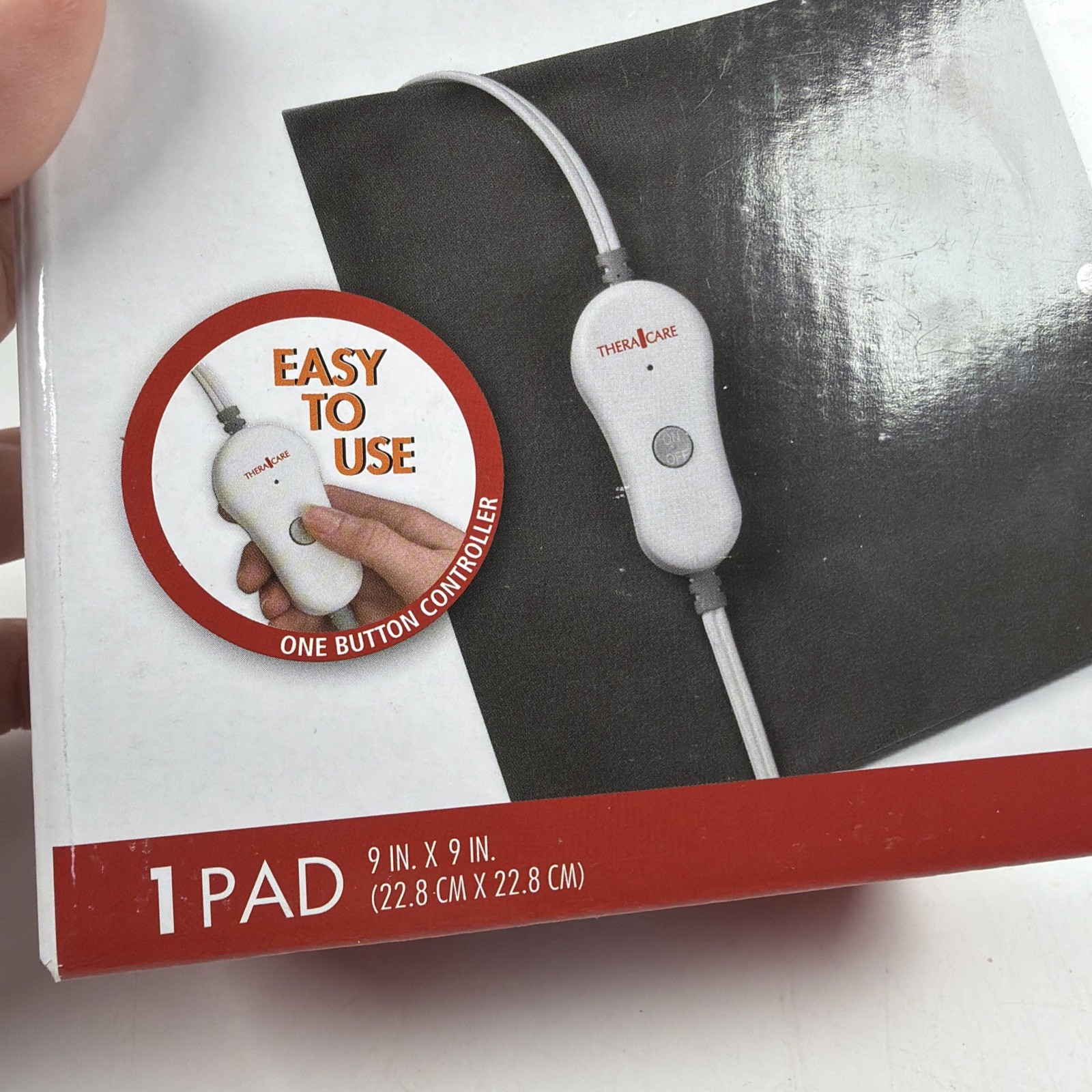 TheraCare All Purpose Heating Pad – small size 9″x9″ (24-810)