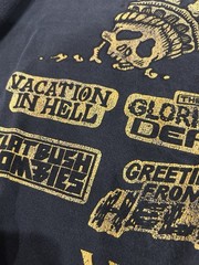 Flatbush Zombies Vacation In Hell Shirt Medium Black The Glorious Dead Hip Hop