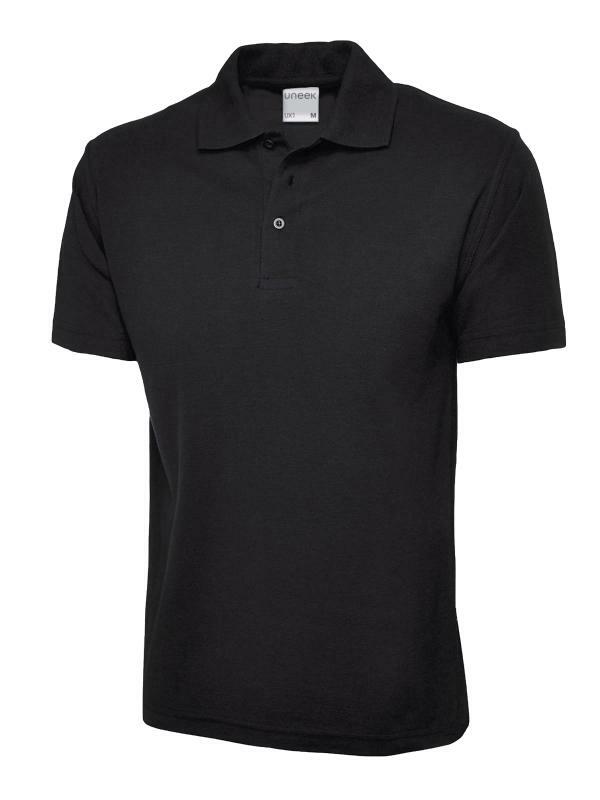 UNEEK UX Polo Shirt Short Sleeve Top Casual Uniform 180GSM Knitted Collar UX1