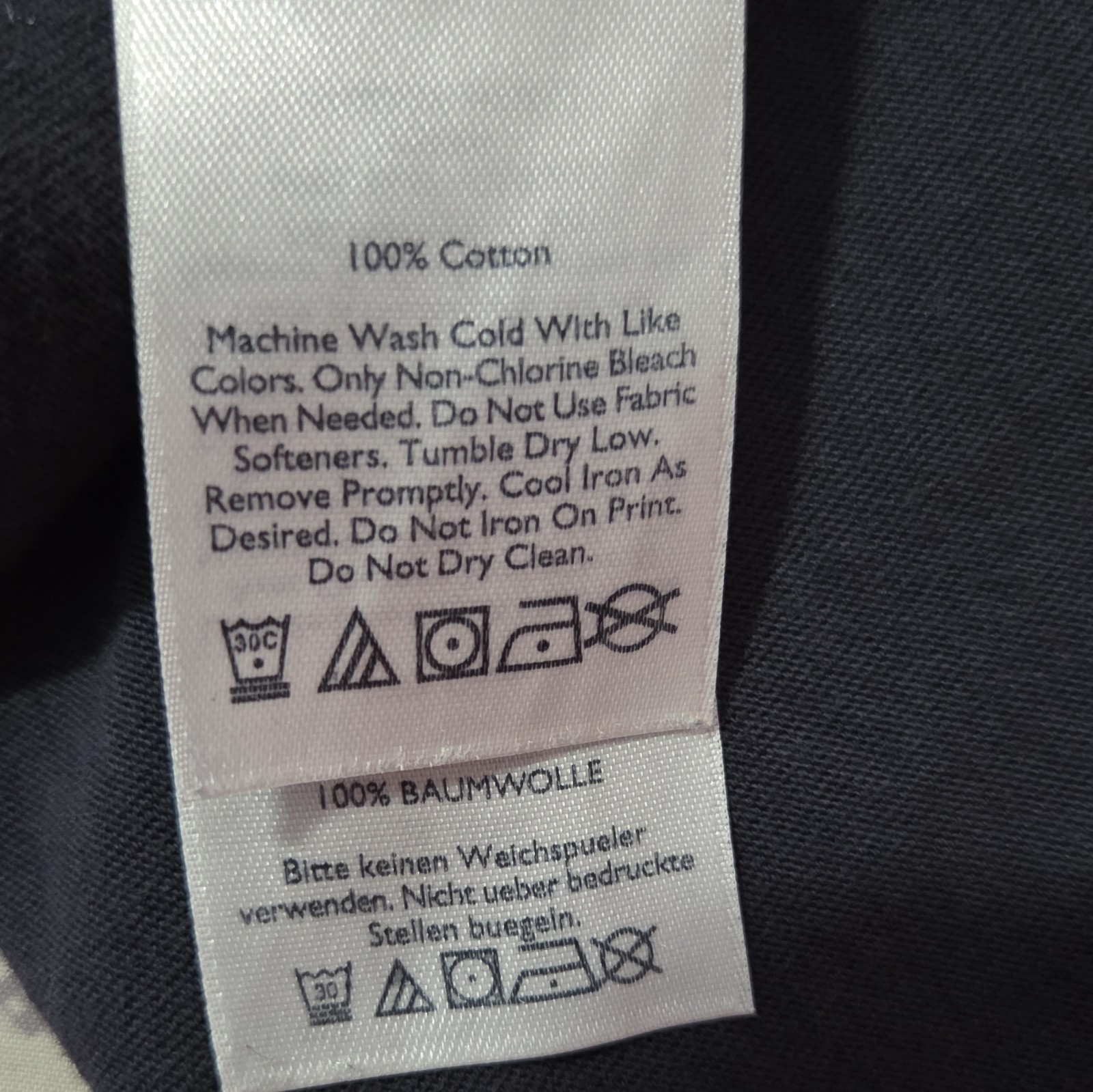 Eddie Bauer LegendWash Men's Solid Crew Neck Short Sleeve Black Logo Tee XL gallery