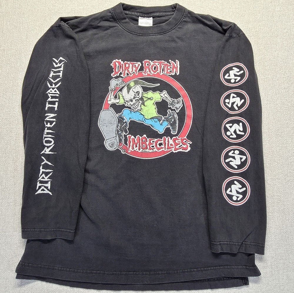 D.R.I. – Dirty Rotten Imbeciles 2002 Tour Shirt Longsleeve 20 Dirty Rotten Years