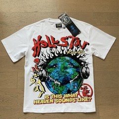 Hell Studios star Globe tee High Street Fashion Men’s Short Sleeve T-Shirt