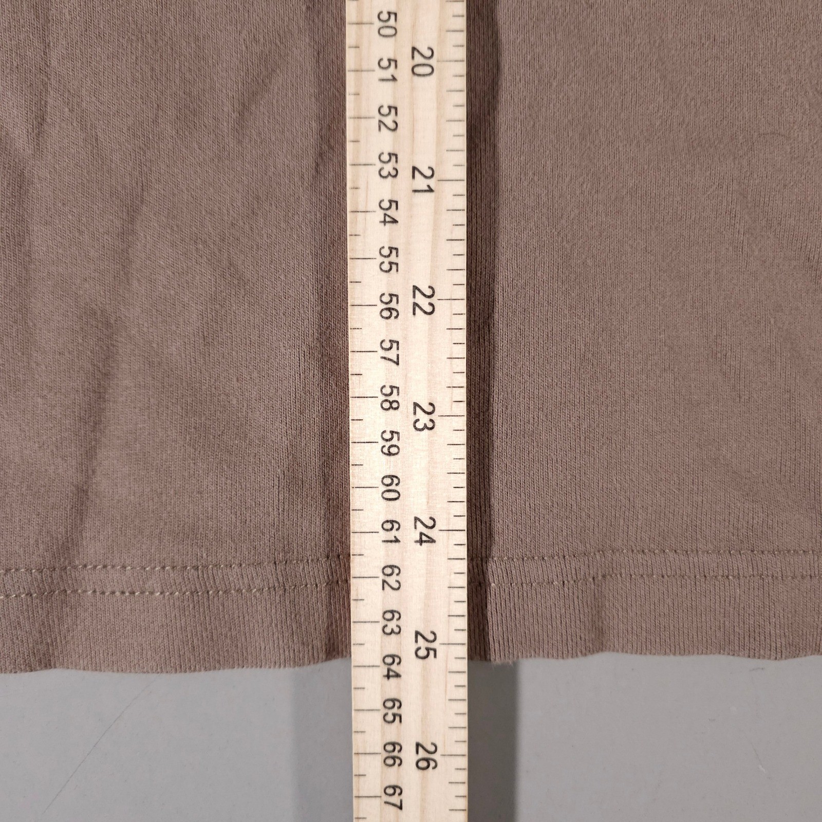 J. Crew Henley Shirt Mens M Brown Long Sleeve Cotton 2-Button Ribbed Cuffs gallery