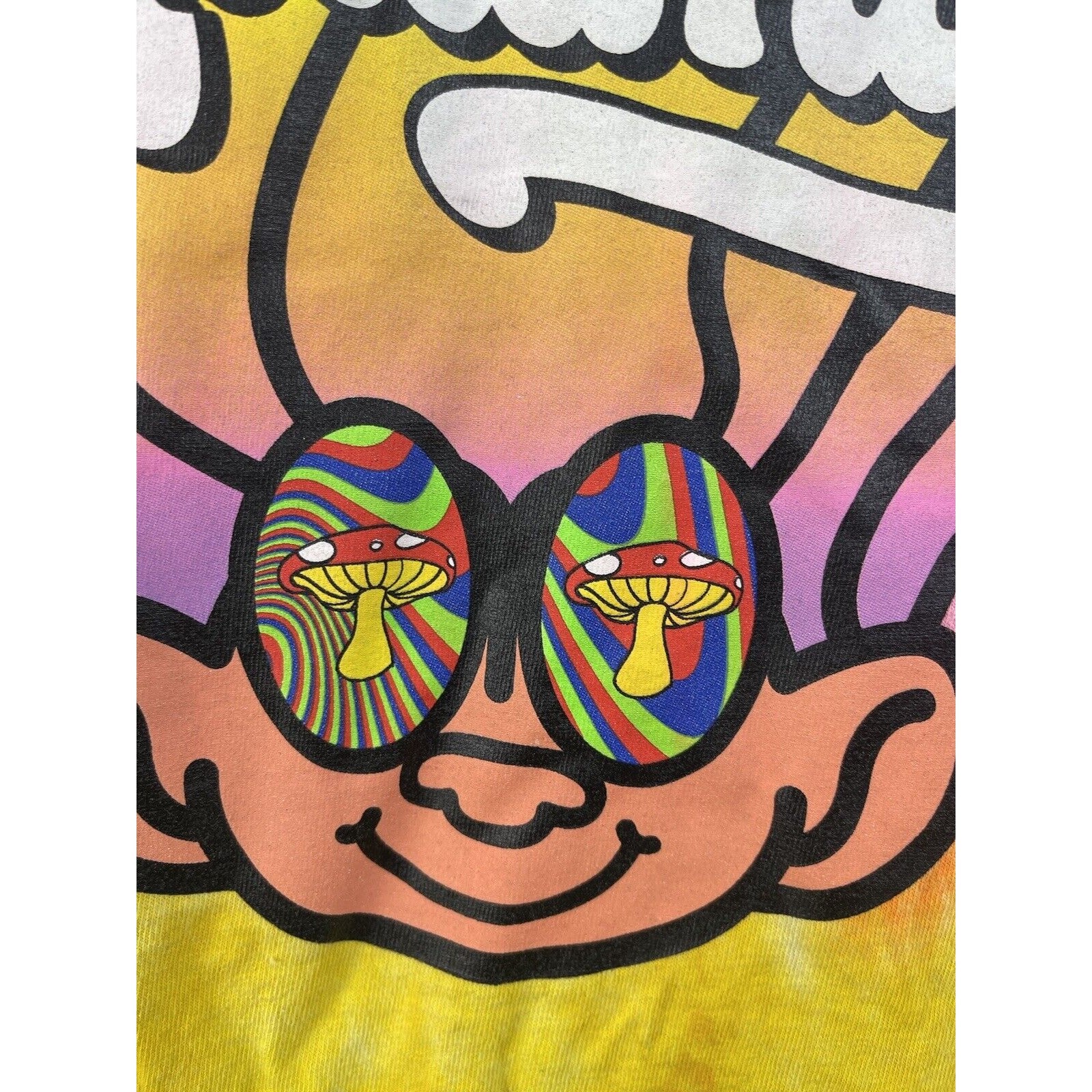 Trolls Good Luck Unlimited Shirt Size Medium Tie Dye Good Luck Trolls Mushrooms gallery