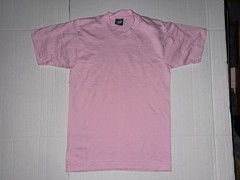 Vintage 90’s NOS Blank Small Pink Screen Stars Best, Single Stitch Made in USA.