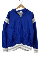 Vintage 90’s Russell Athletic Blue Quarter Zip Hoodie Size XL