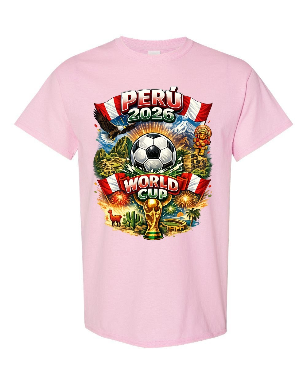 Peru Soccer 2026 World Cup Style Unisex T-Shirt German Fan Shirt Football gallery