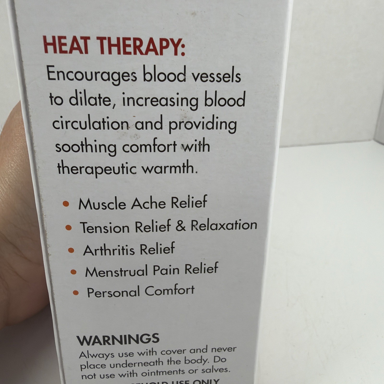 TheraCare All Purpose Heating Pad – small size 9″x9″ (24-810)