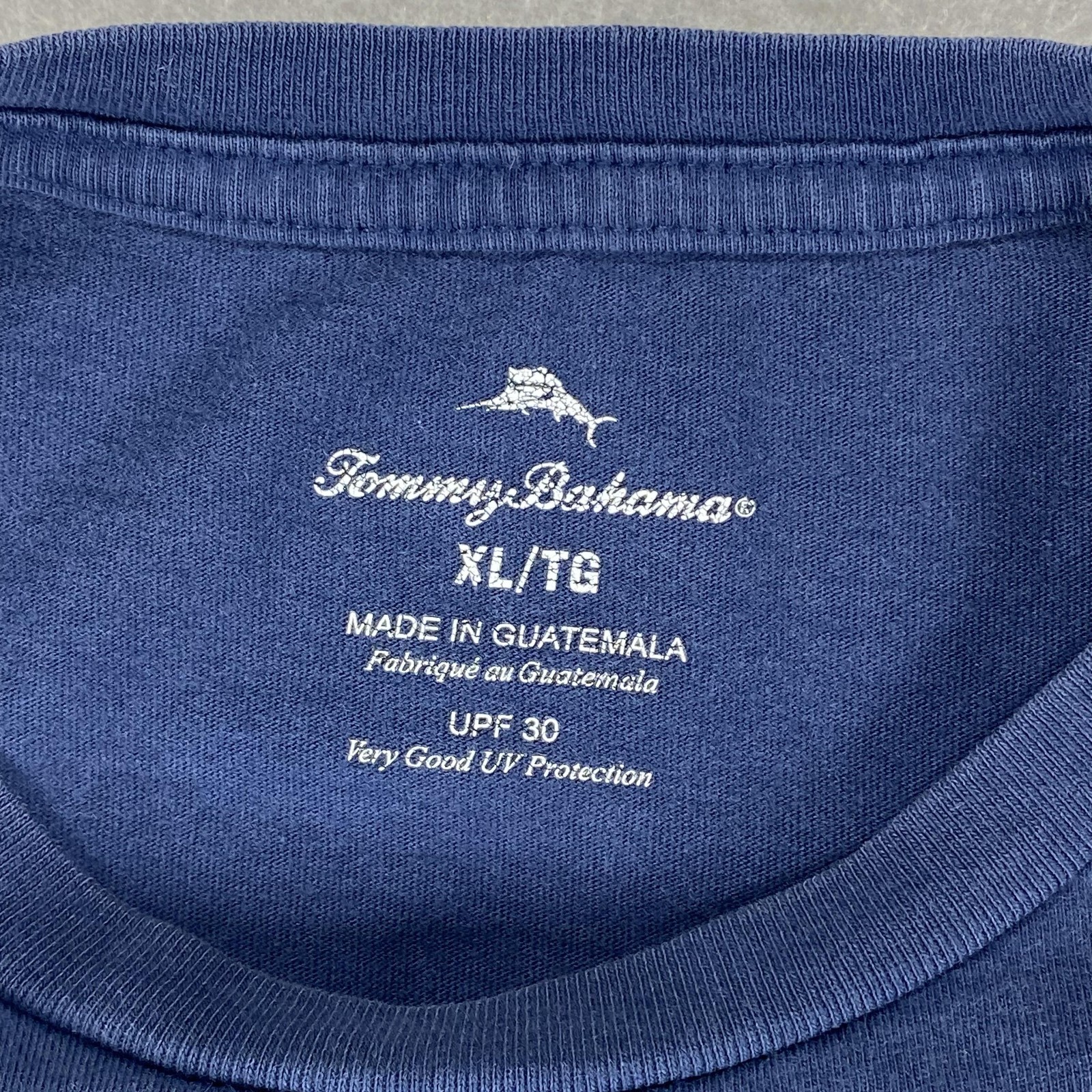 Tommy Bahama Shirt Mens XL Blue Parrotsailing Parrot Graphic UV UPF 30 gallery