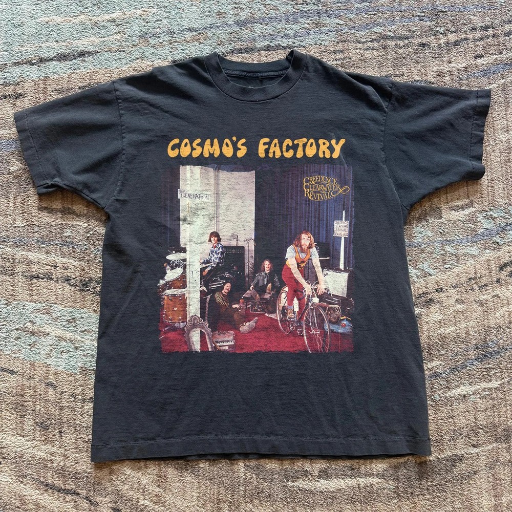 Creedence Clearwater Revival Cosmo’s Factory Vintage Graphic T Shirt S-5XL