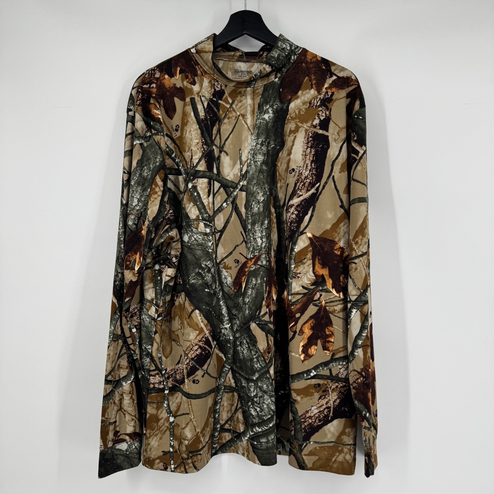 Outfitters Ridge Fusion 3-0 Camo Long Sleeve Shirt Mens XL Real Tree Hunting gallery