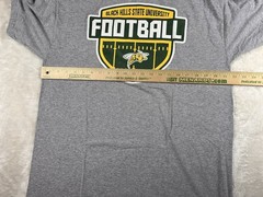 Black Hills State University Yellow Jackets Gray T Shirt Men’s Sz L Football