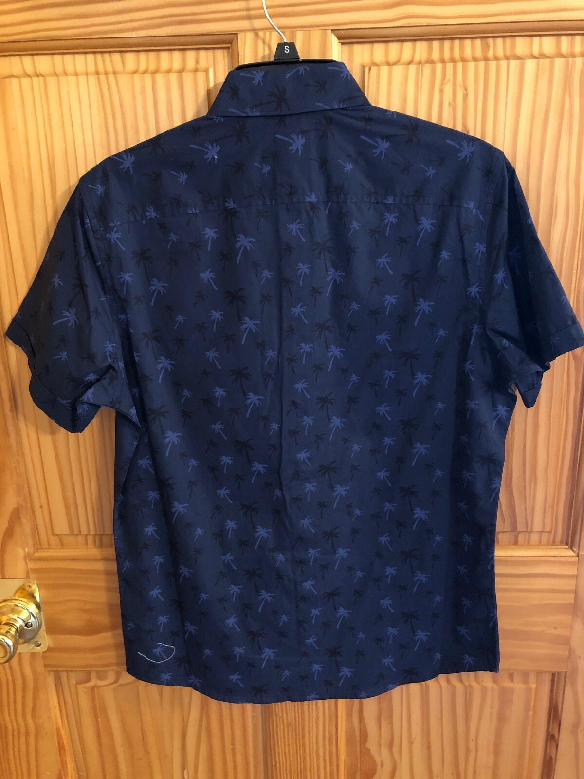 APT.9 MENS Button Up Shirt Blue Small 🌴 Retail $40 (s-blk-14-29) gallery