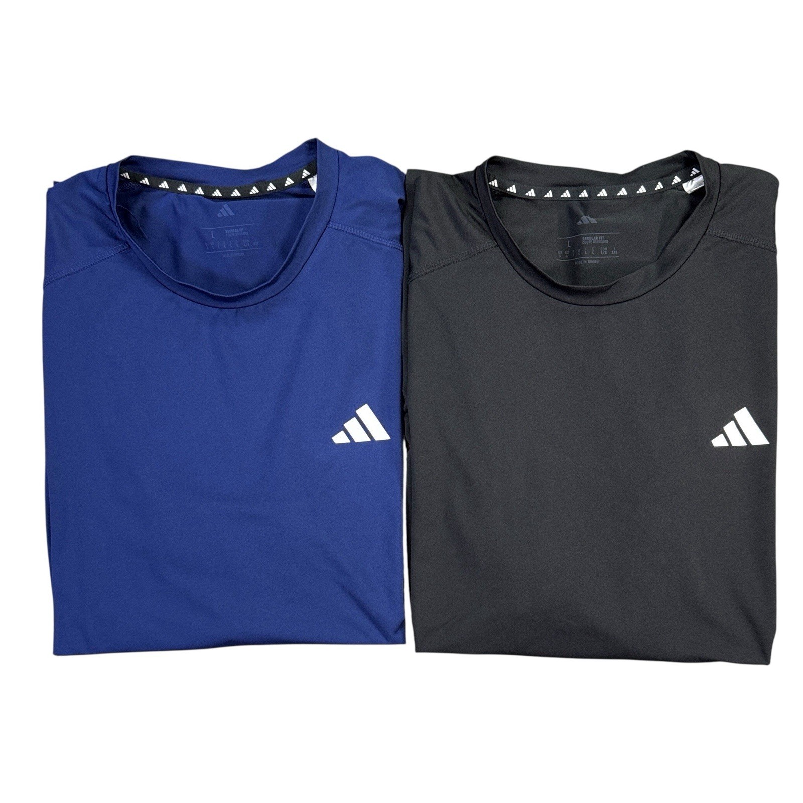 Adidas Train Essentials Feel Ready Training Tee Shirt Bundle Men’s L Black/Blue gallery