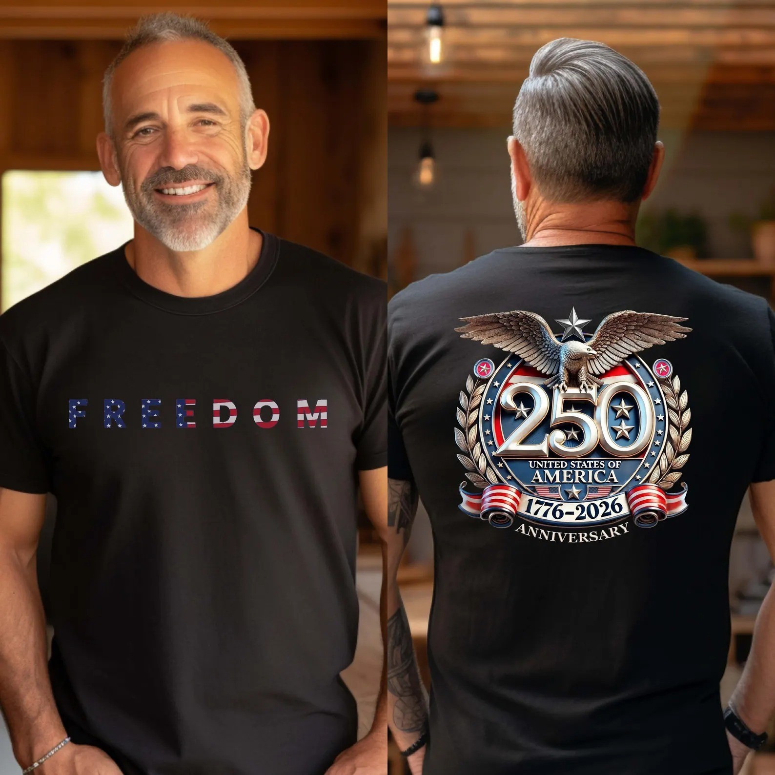250th Anniversary Shirt, 1776–2026 America Anniversary,Patriotic Freedom gallery