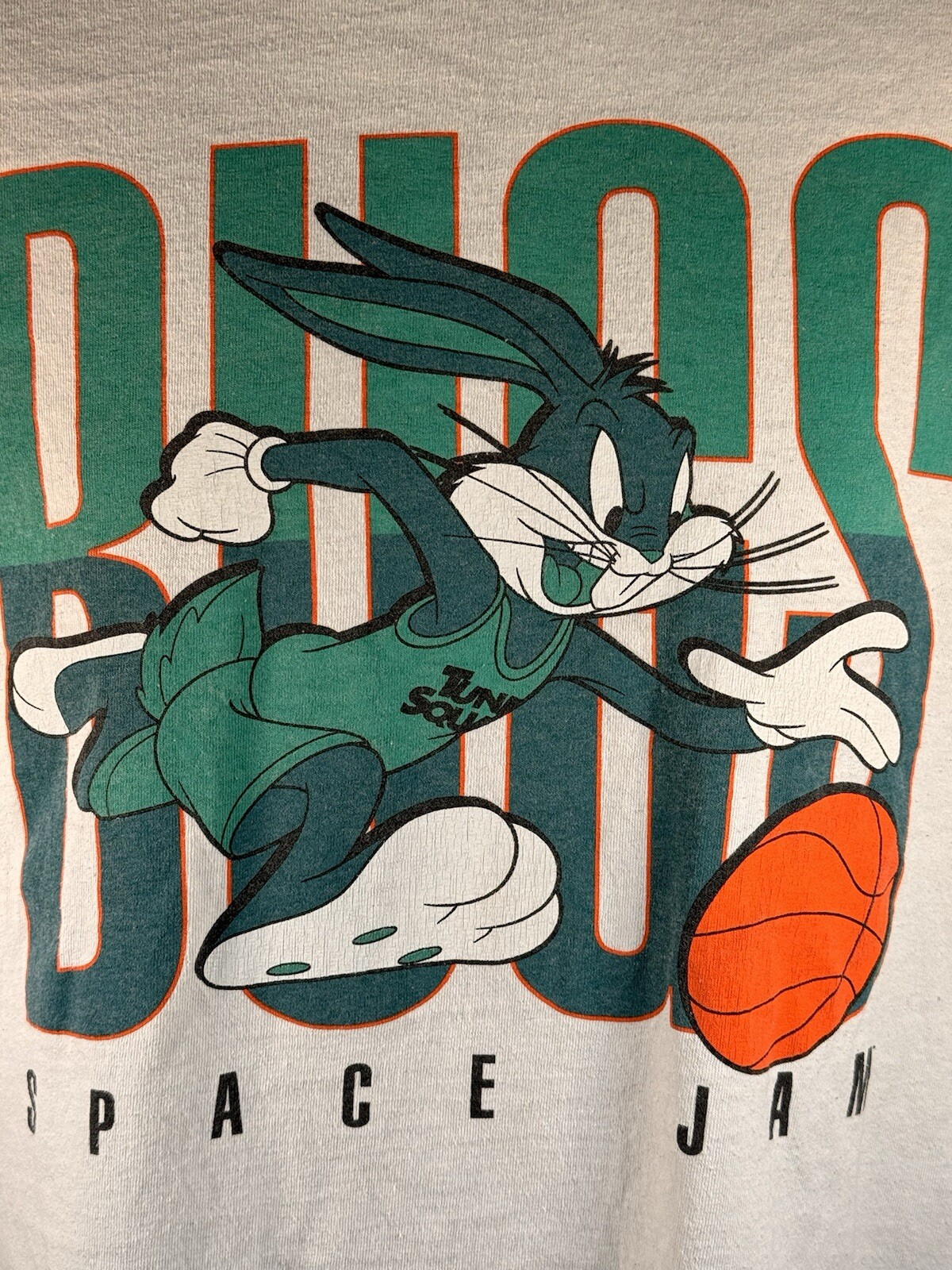 Space Jam A New Legacy Bugs Bunny White T-Shirt Size Large gallery