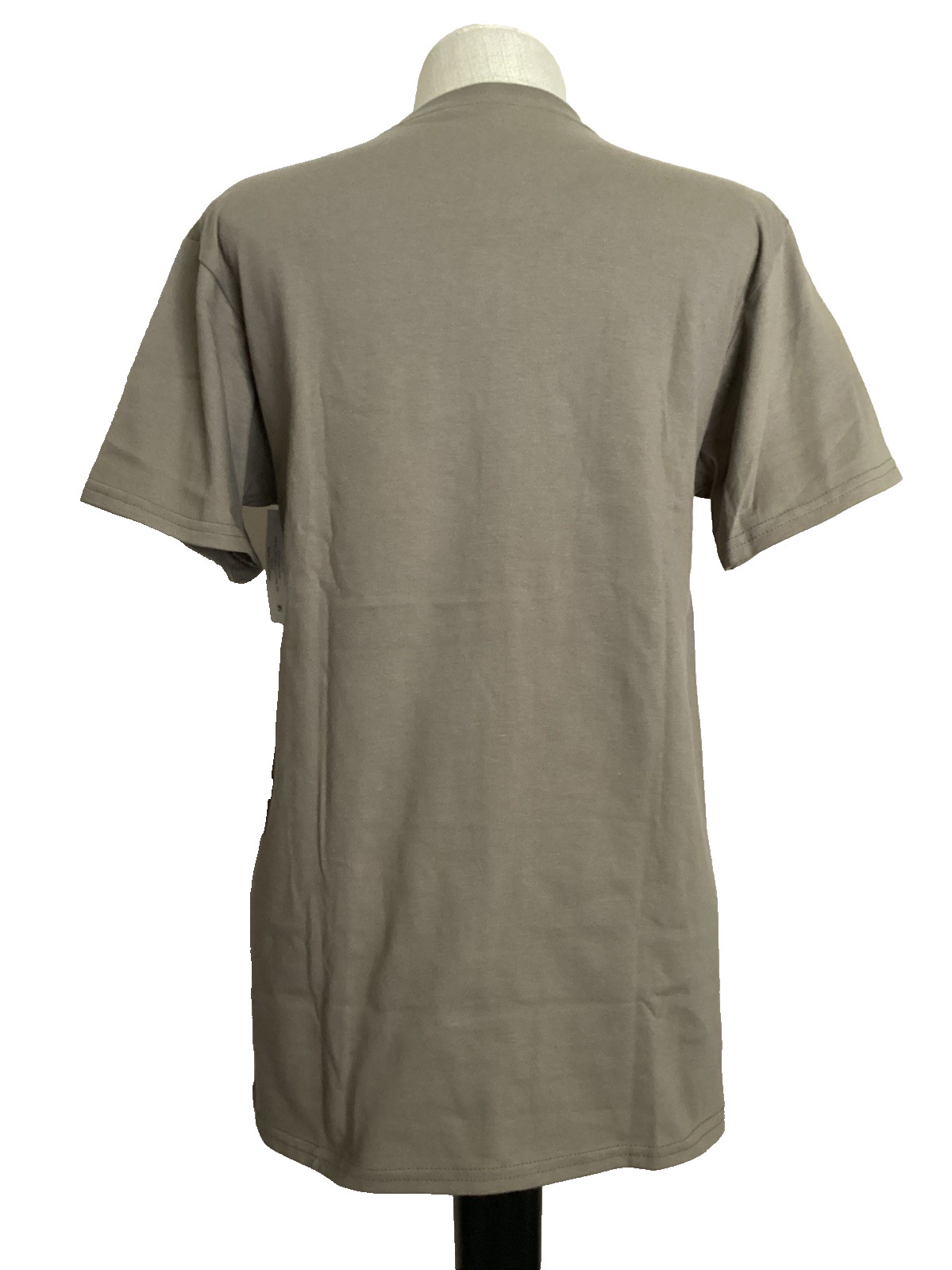 ATHLETIC WORKS Breathable Taupe Short Sleeve Crew Neck T-Shirt Sz M* gallery