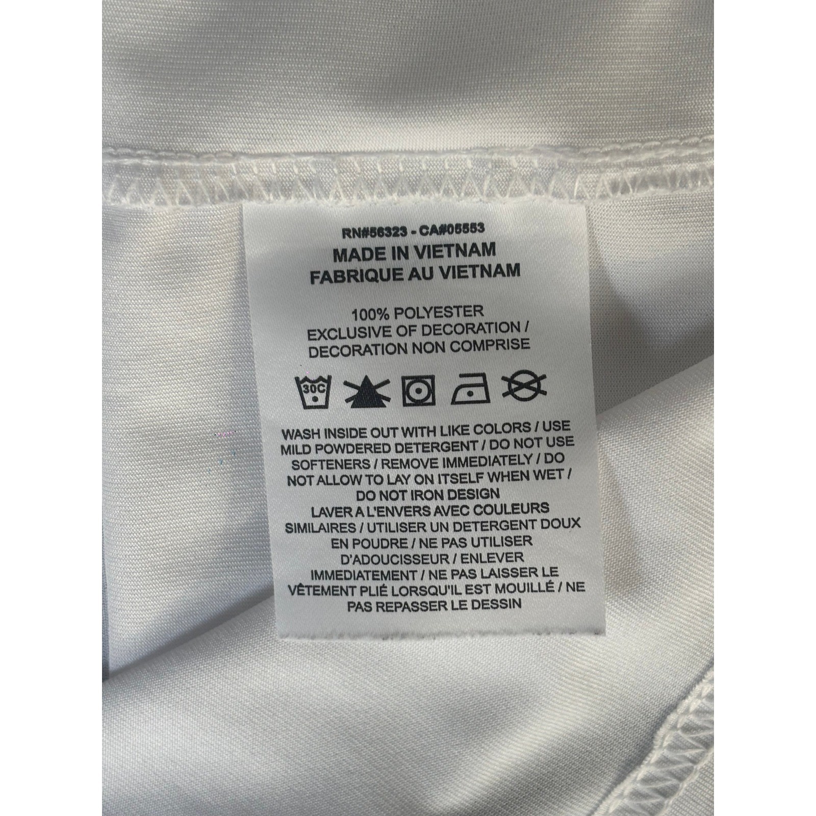 Nike Dri-FIT White Graphic Swoosh T-Shirt Mens Size M Short Sleeve Athletic Tee gallery