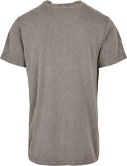 Acid Washed Round Neck Tee| Men’s Urban style Crew Neck Relaxed Fit T-shirt