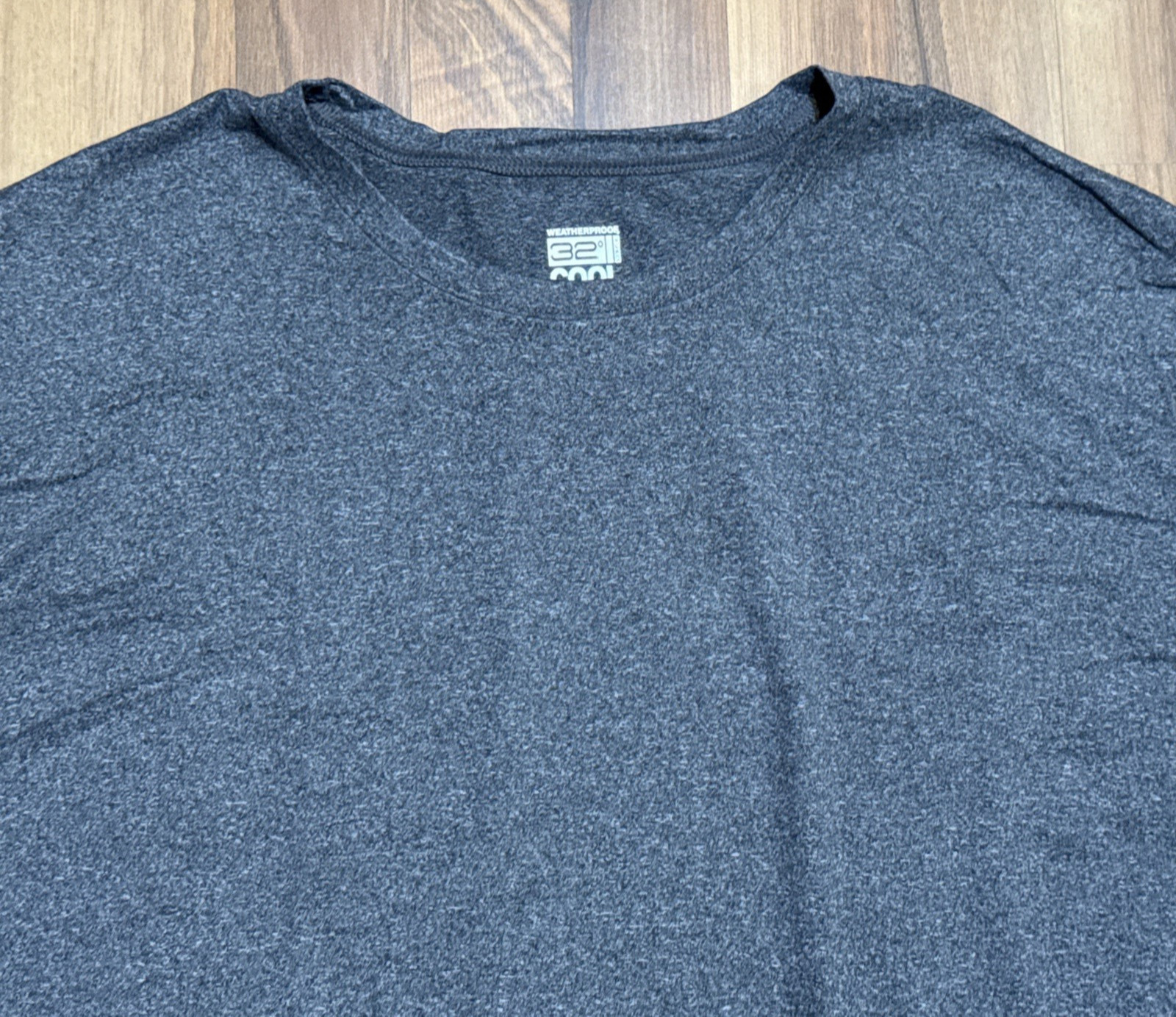 32DEGREES Weatherproof (XXL) Mens Cool Tee Short Sleeve Crew Neck Quick Dry Grey gallery