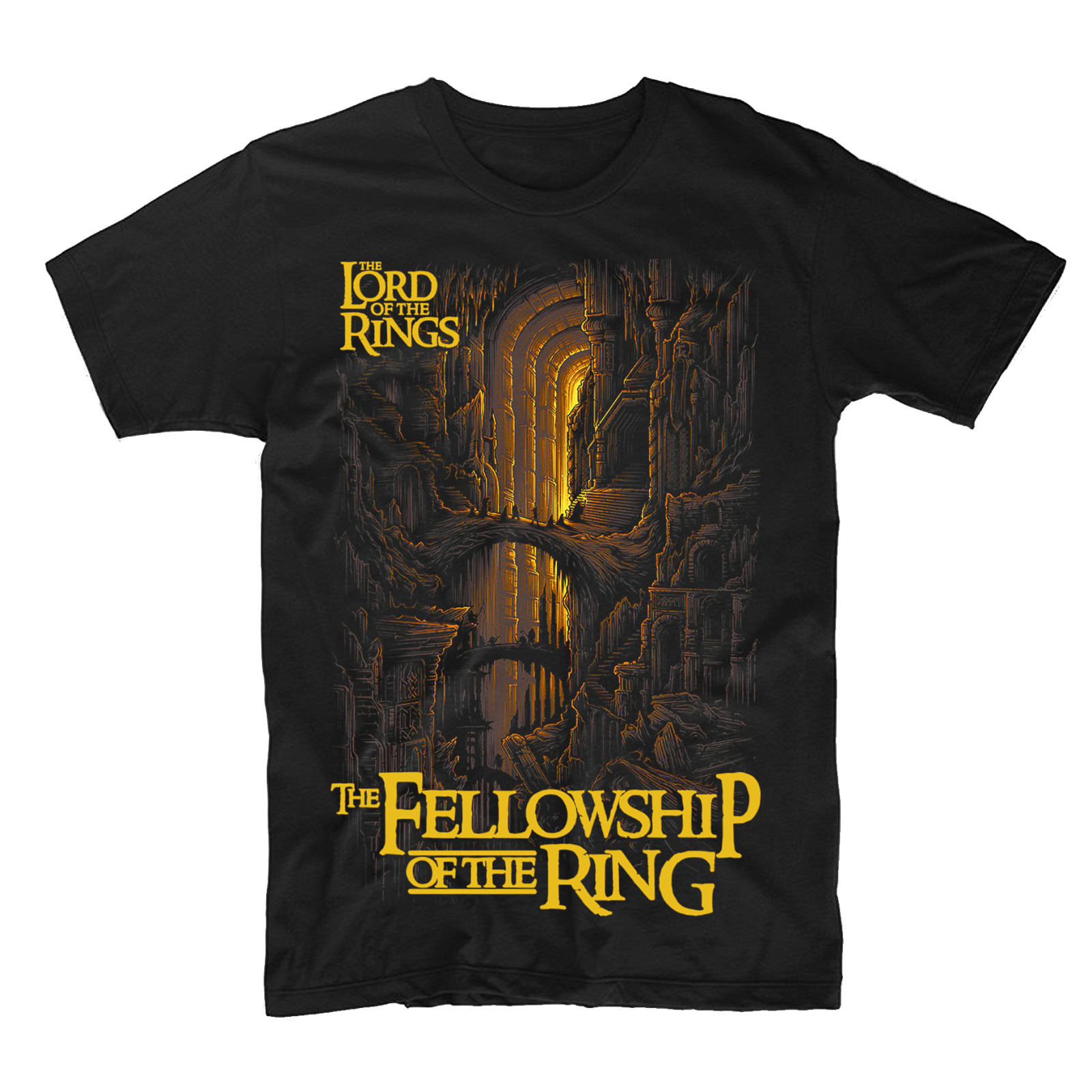 The Lord Of The Rings T-Shirt 180 GSM | Classic Fit 100% Cotton DTG Print