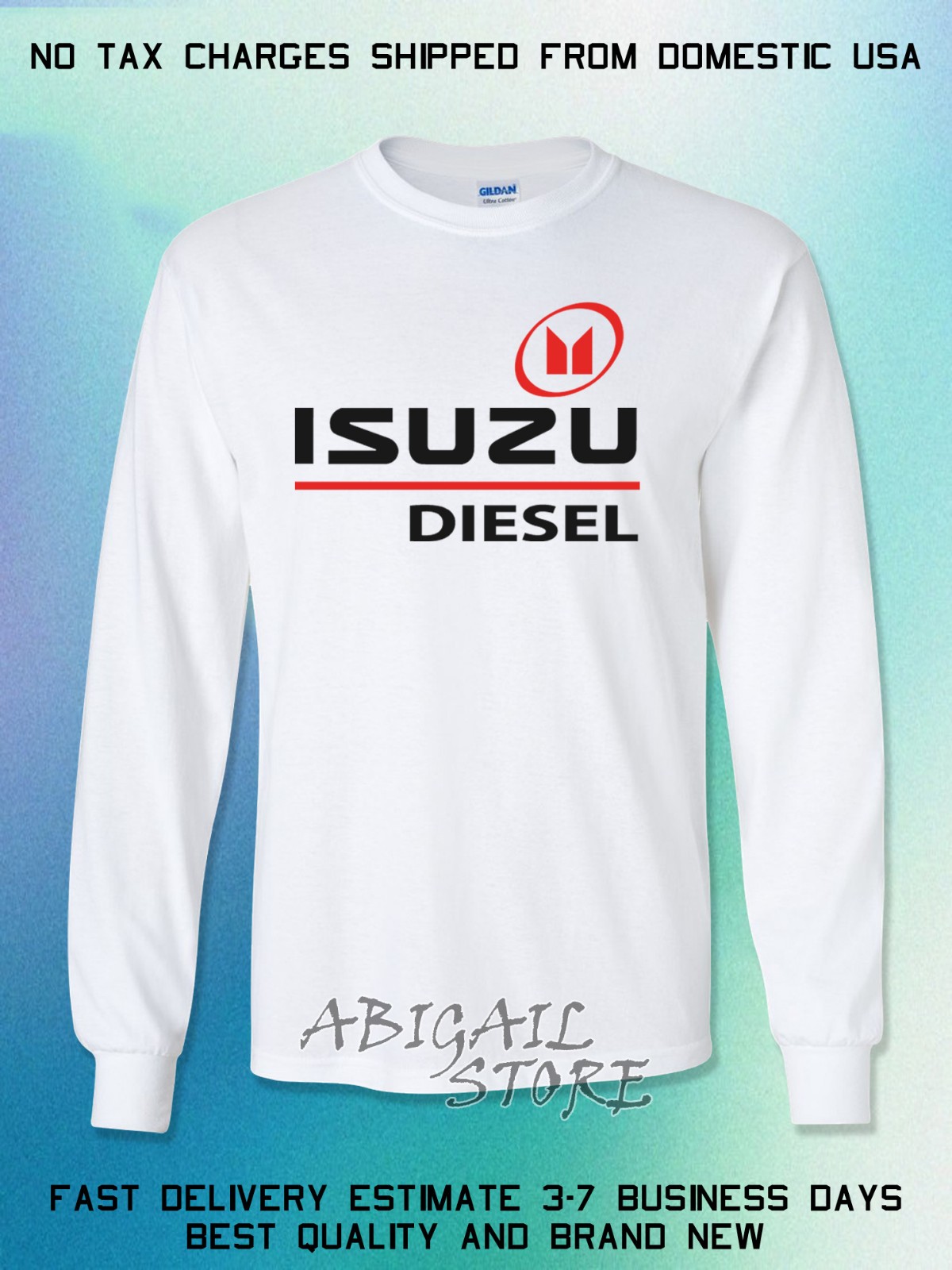 New Isuzu Diesel Logo Men's Long Slevee T-Shirt American T-Shirt gallery