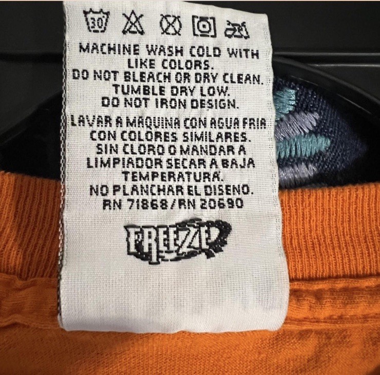 GRUNGE VTG 90s TEE XL “I’LL PUT A SPELL ON YOU” ORANGE GRAPHIC HALLOWEEN WITCH gallery