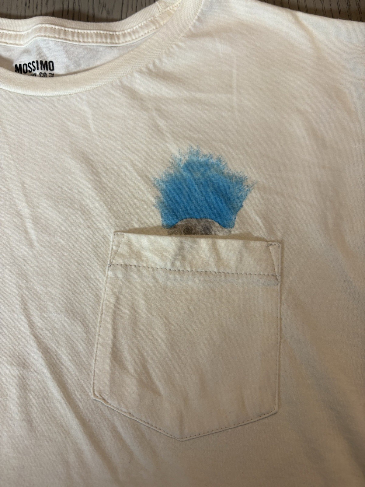 VINTAGE Trolls Mossimo Supply Co Mens M-S White Pocket tee Crew Graphic Print gallery