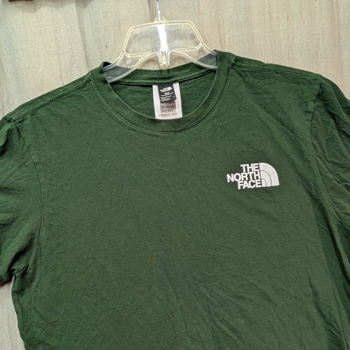 The North Face Mens Circular Design Logo T-Shirt Green Large NF0A82R3 gallery