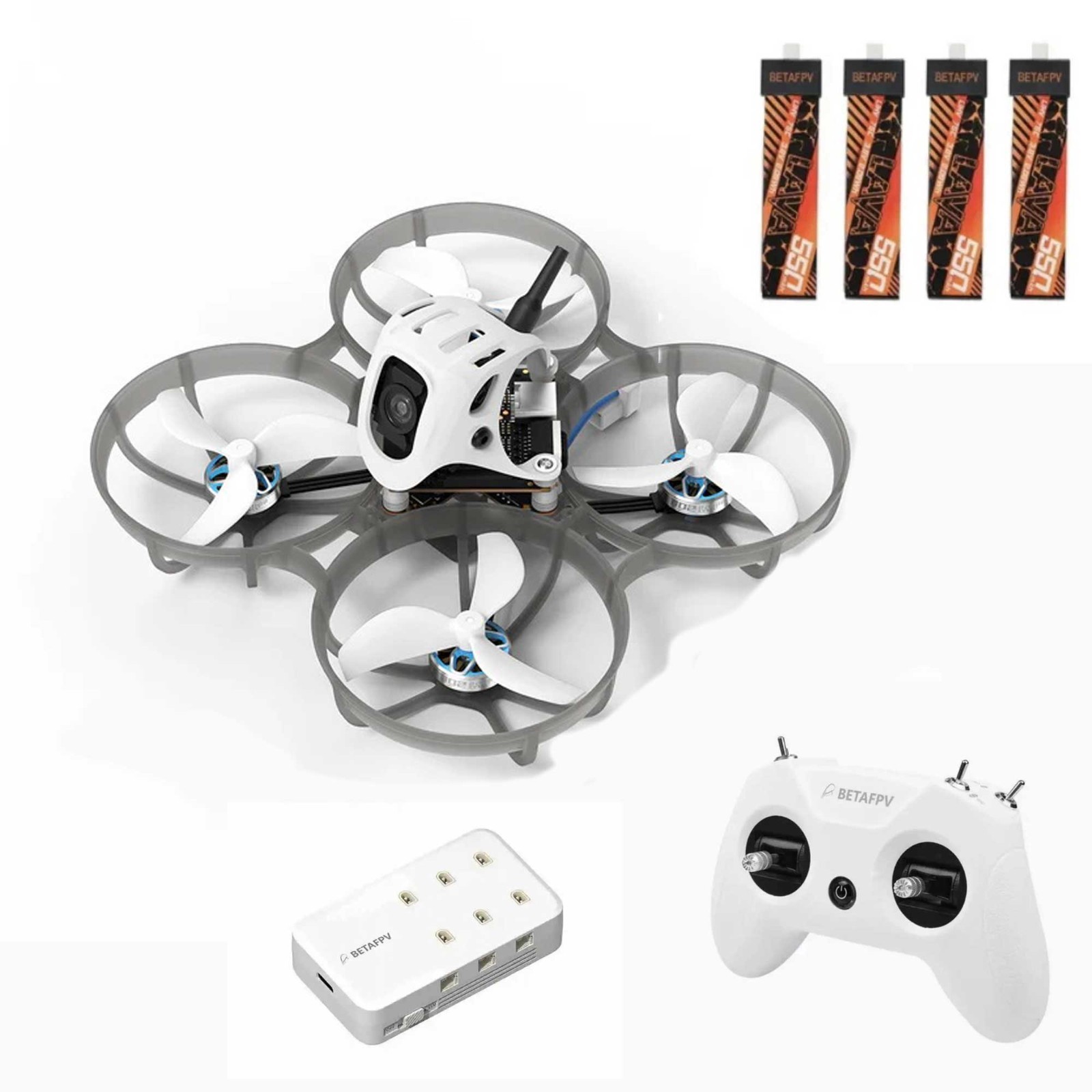 BetaFPV Meteor 75 Pro DJI O4 Brushlesss FPV Drone ELRS RTF With 4 Batteries