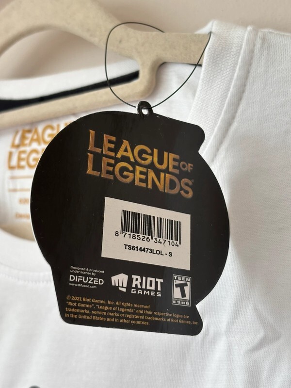 League of Legends T-Shirt White Size Small Official Riot Games x Difuzed Gaming gallery
