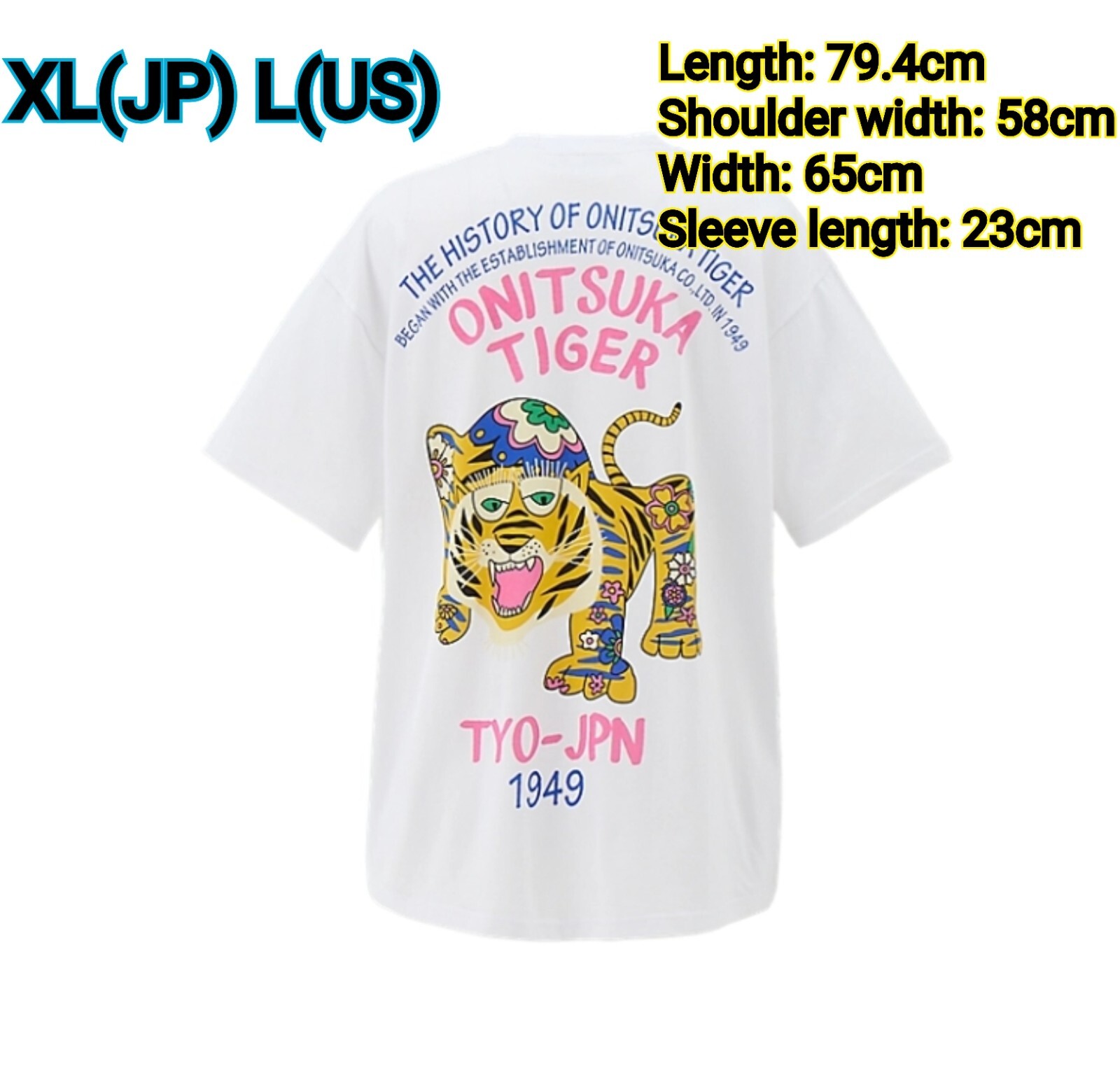 Onitsuka Tiger OVERSIZED GRAPHIC TEE White T-shirt 2183B531 gallery