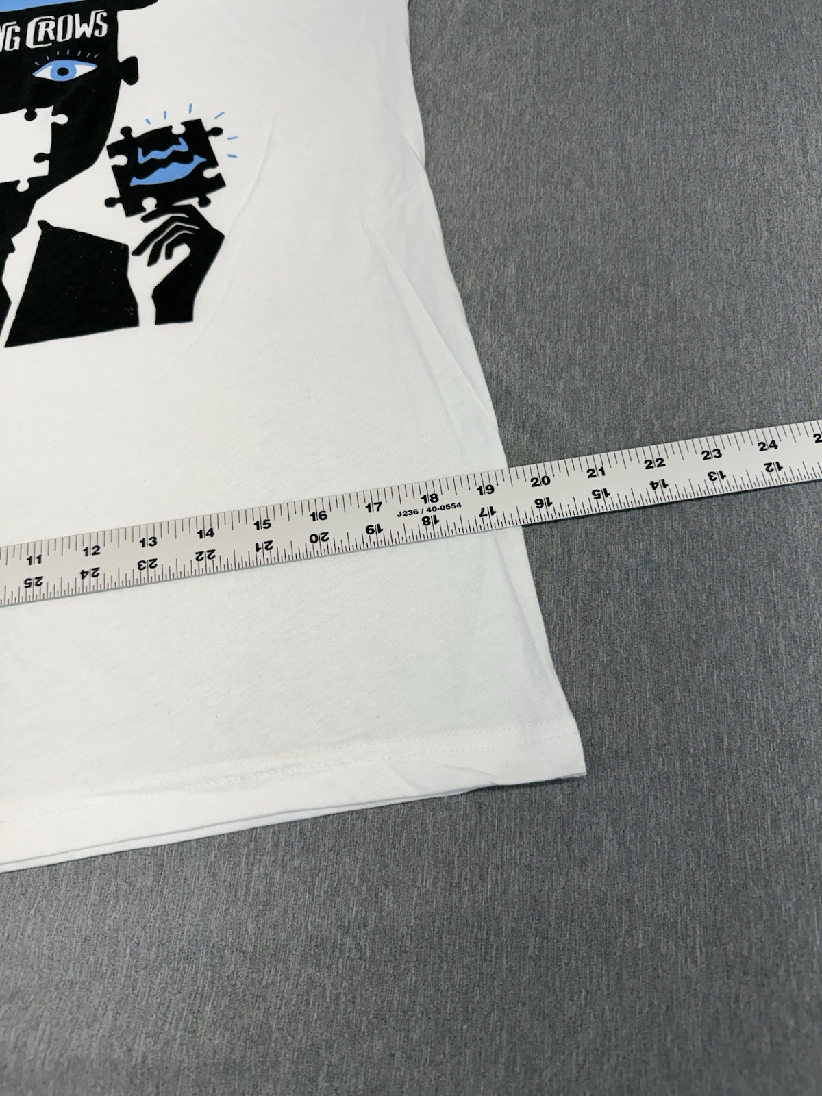 The Thread Shop, Counting Crows Missing Puzzle Piece T-Shirt White Size M. NWOT. gallery