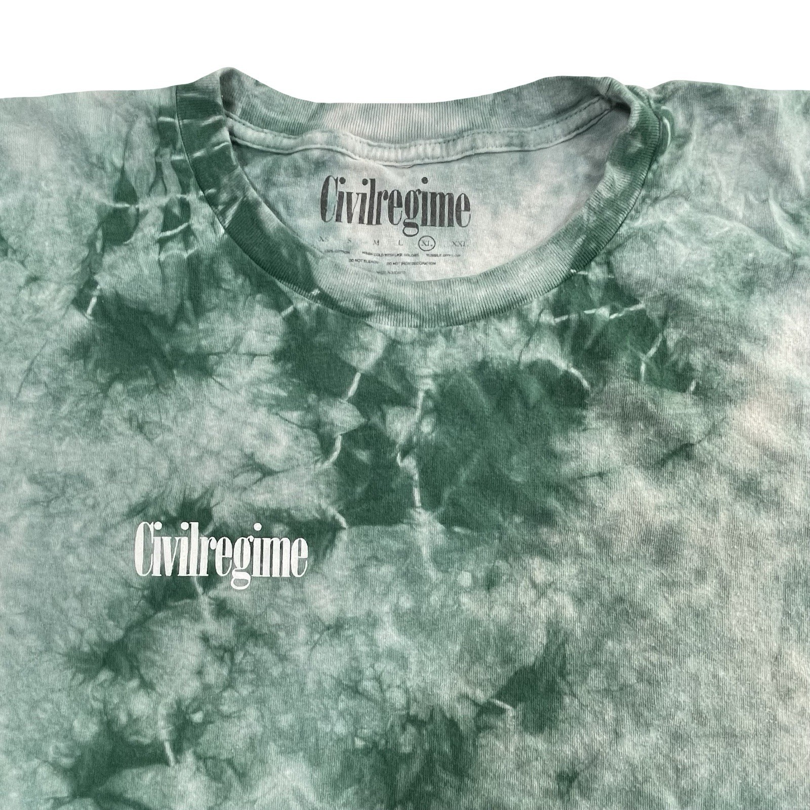 Civilregime Size XL Green Tee (Retail $40) gallery