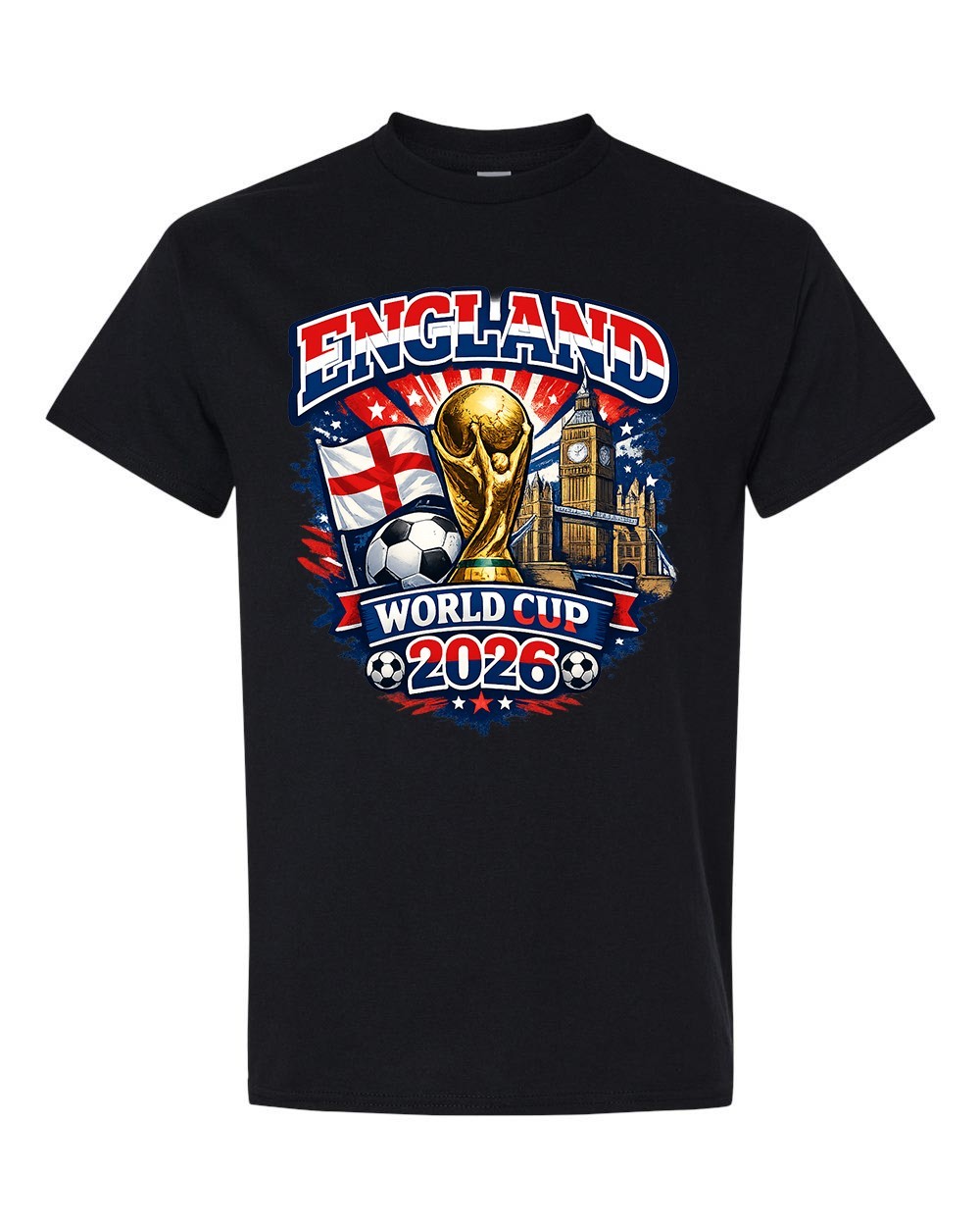 England Soccer 2026 World Cup Style Unisex T-Shirt | German Fan Shirt | Football