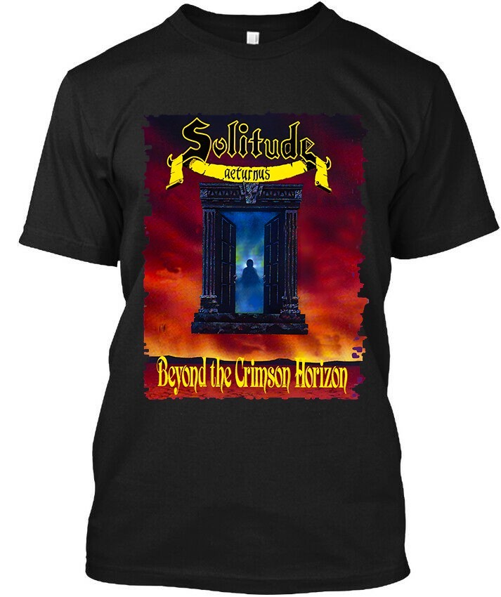 Limited New List Solitude Aeturnus Beyond the Crimson Horizon Logo T-Shirt