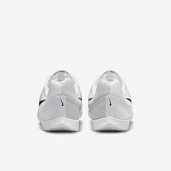 Nike Zoom Rival Track & Field Distance Spikes (FZ9653-100, White/Metallic Silver